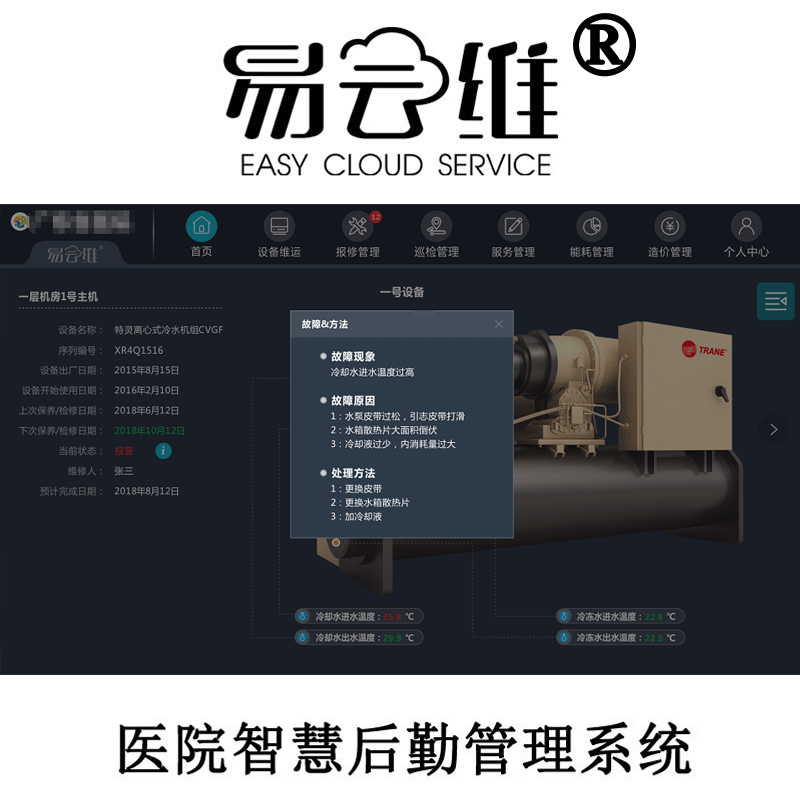 易云维智慧后勤管理系统